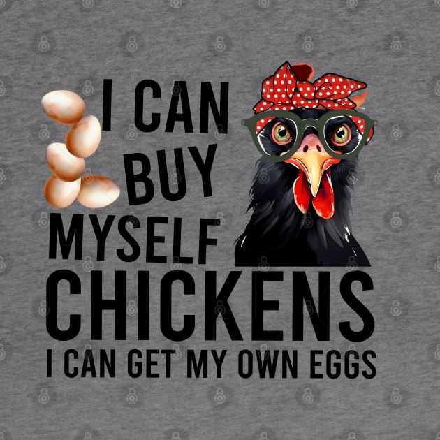 I can by myself,Chicken  I can get my own eggs by DavidBriotArt